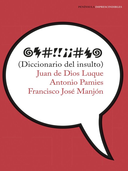 Title details for Diccionario del insulto by Juan de Dios Luque Durán - Wait list